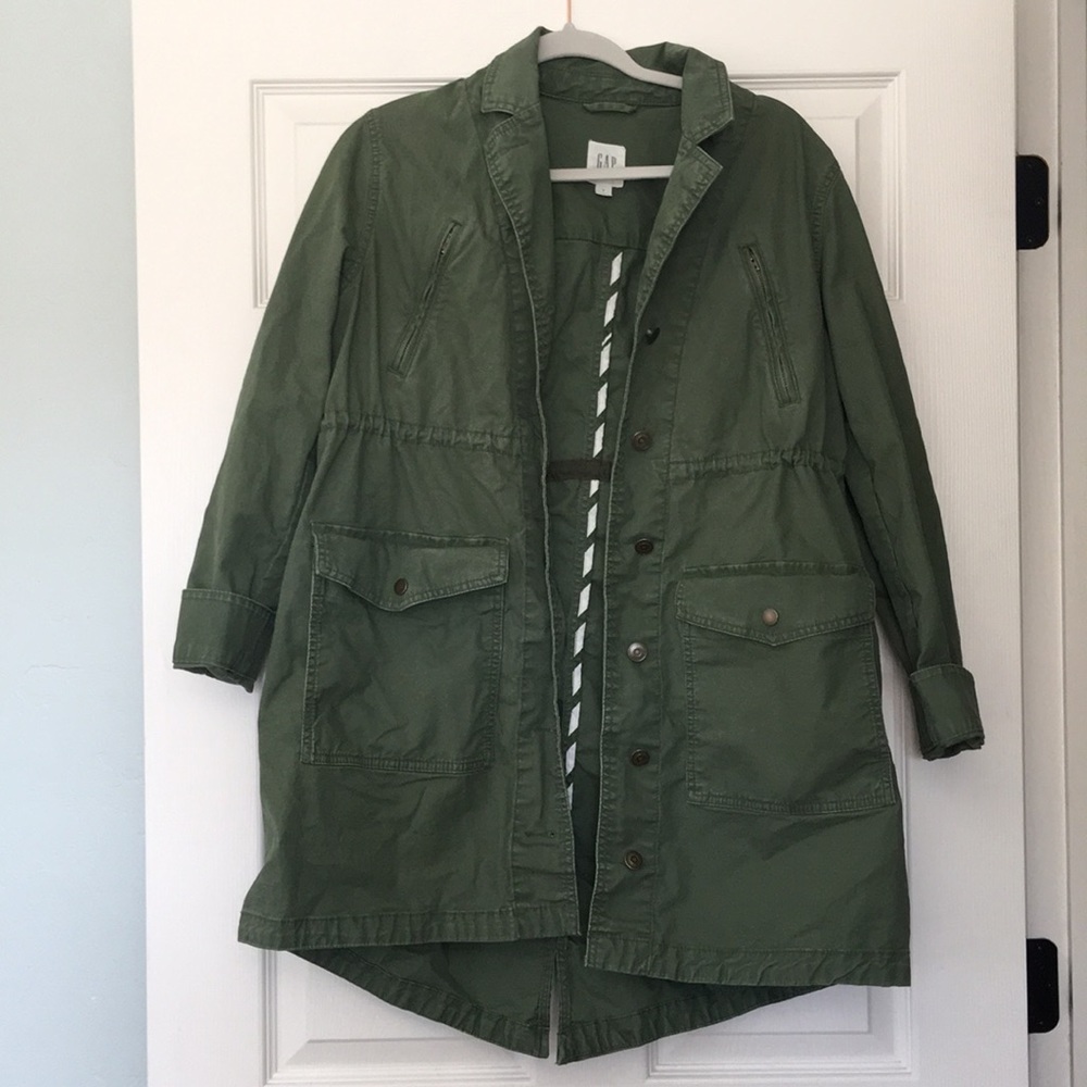 Gap Maternity Military Jacket
